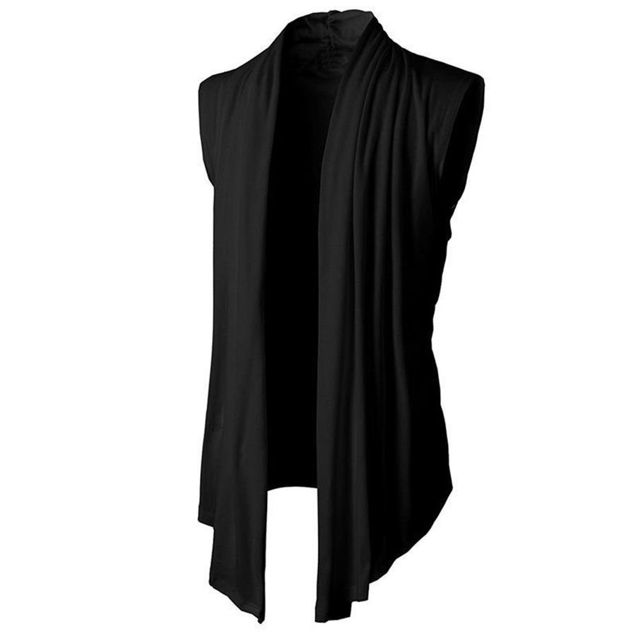 Men'S Fashion Zip Sweater - 2025 Summer Men Sleeveless T-shirt Street