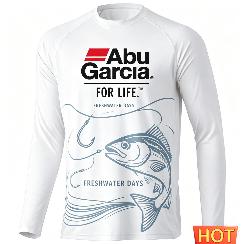 Men'S Fashion T Shirts - Autumn Outdoor Men's Fishing Long Sleeved