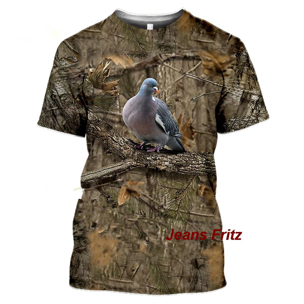 2023 Camouflage hunting animal - Jeans Shirt Fashion For Men review and price