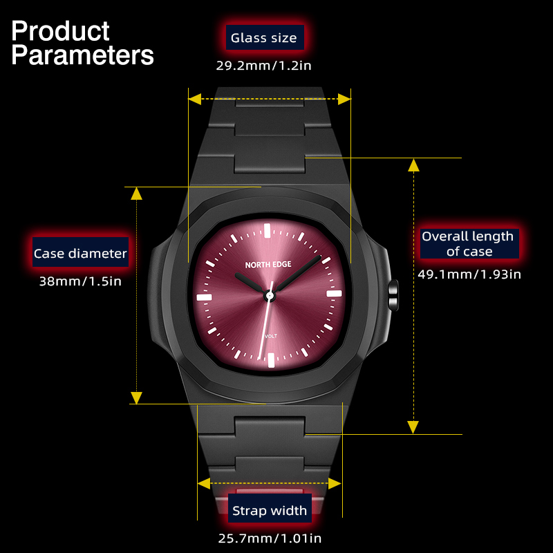 NORTH EDGE Watch for Man New V - Men'S Fashion Box review and price