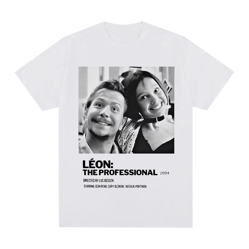 Léon Vintage T-shirt Movie The - Jeans Shirt Fashion For Men review and price