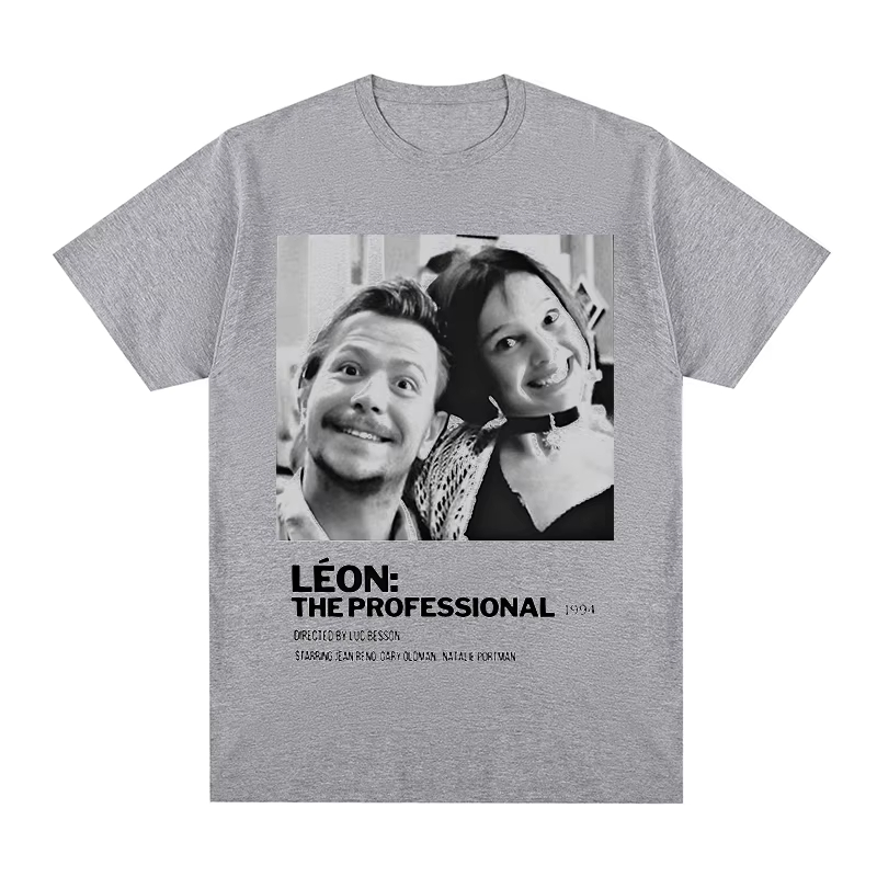 Léon Vintage T-shirt Movie The - Jeans Shirt Fashion For Men review and price