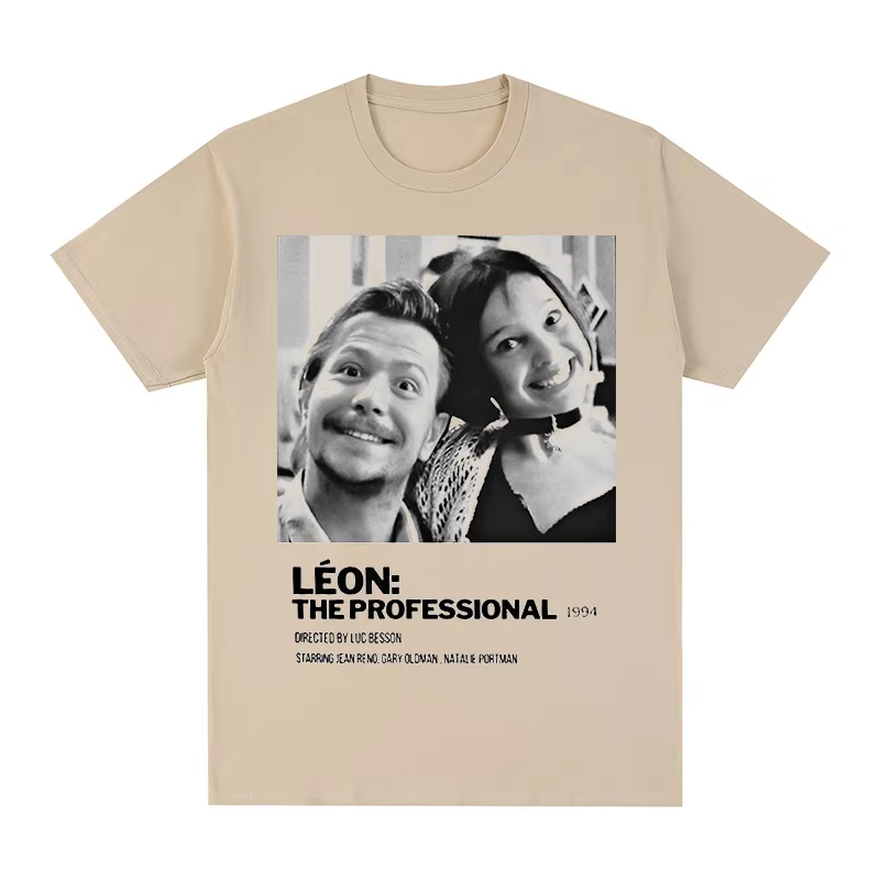 Léon Vintage T-shirt Movie The - Jeans Shirt Fashion For Men review and price
