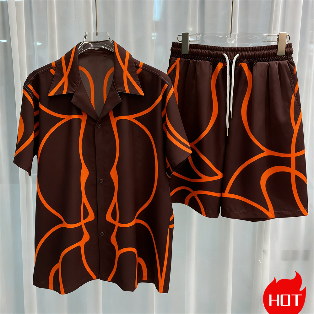 Digital printed men's set fash - Men'S Fashion Y2K review and price