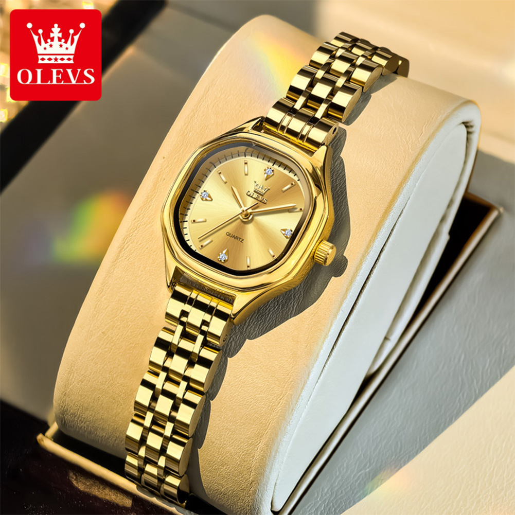 OLEVS 5888 Ladies Watches Gold - Men'S Fashion Box review and price