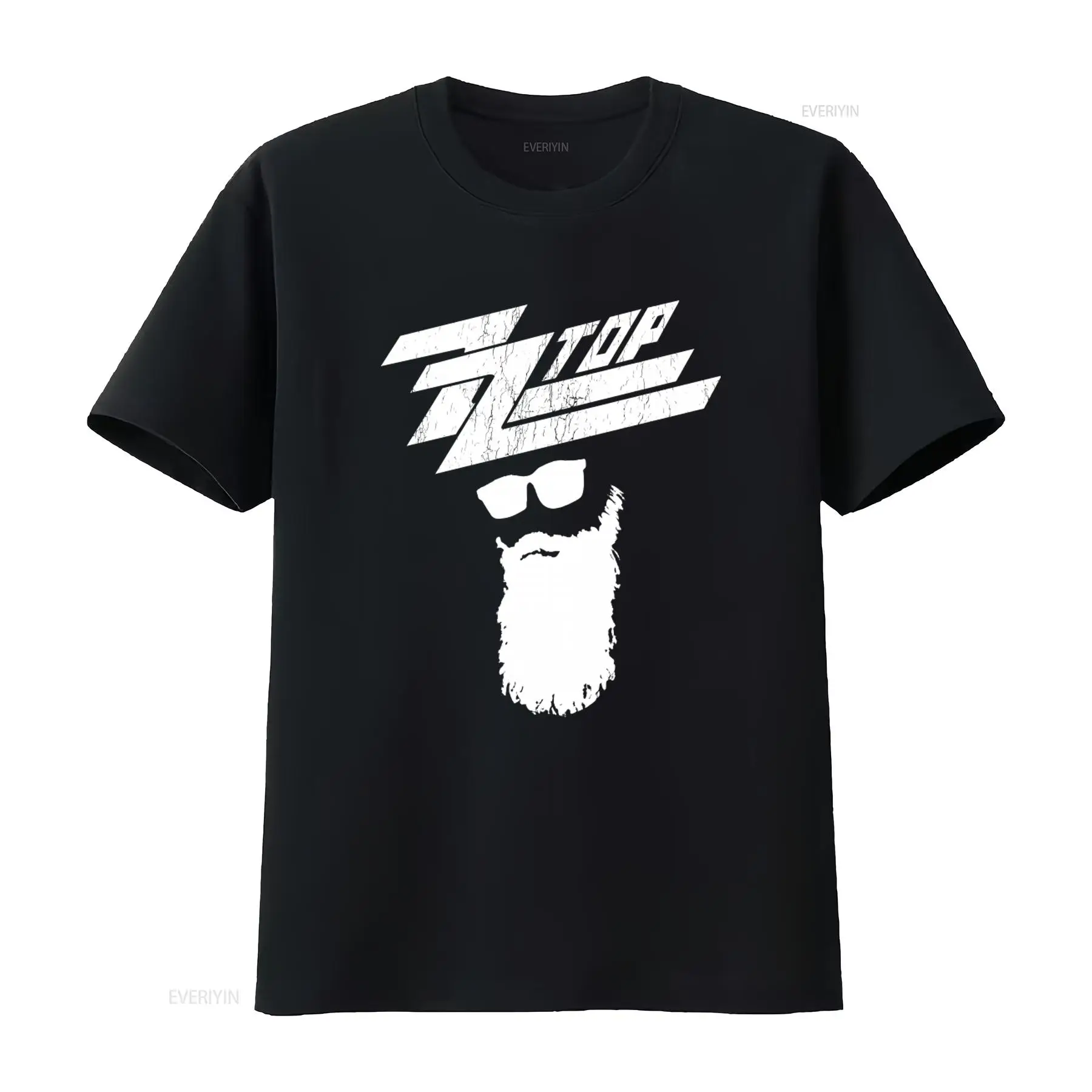 ZZ TOP Rock Band Music Black T - Mens Fashion Black Shirt review and price