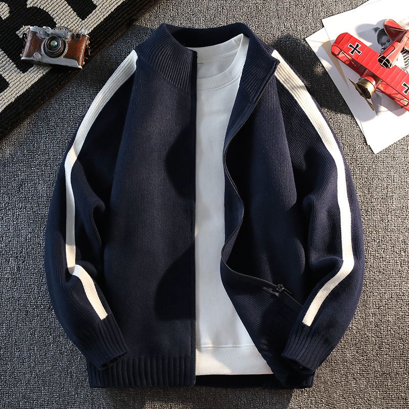 Trendy Men's Fashion Cardigan  - Men'S Fashion Zip Sweater review and price