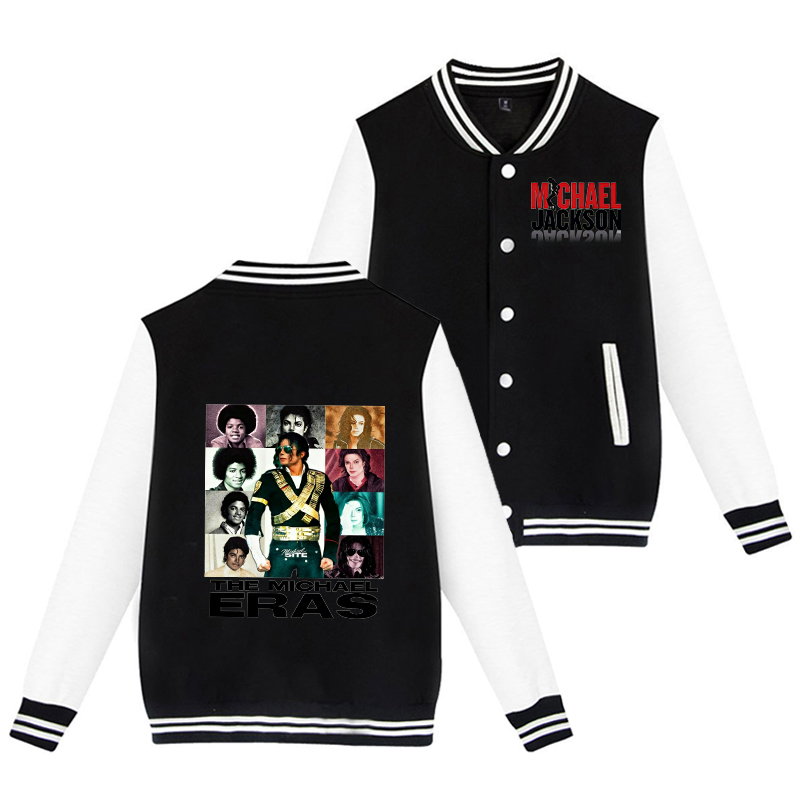 Michael Jackson Adult Baseball - Men'S Fashion Zip Sweater review and price