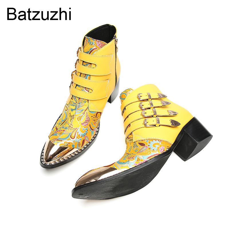 Batzuzhi 6.5cm Heels Fashion Y - Men'S Fashion For Wedding review and price