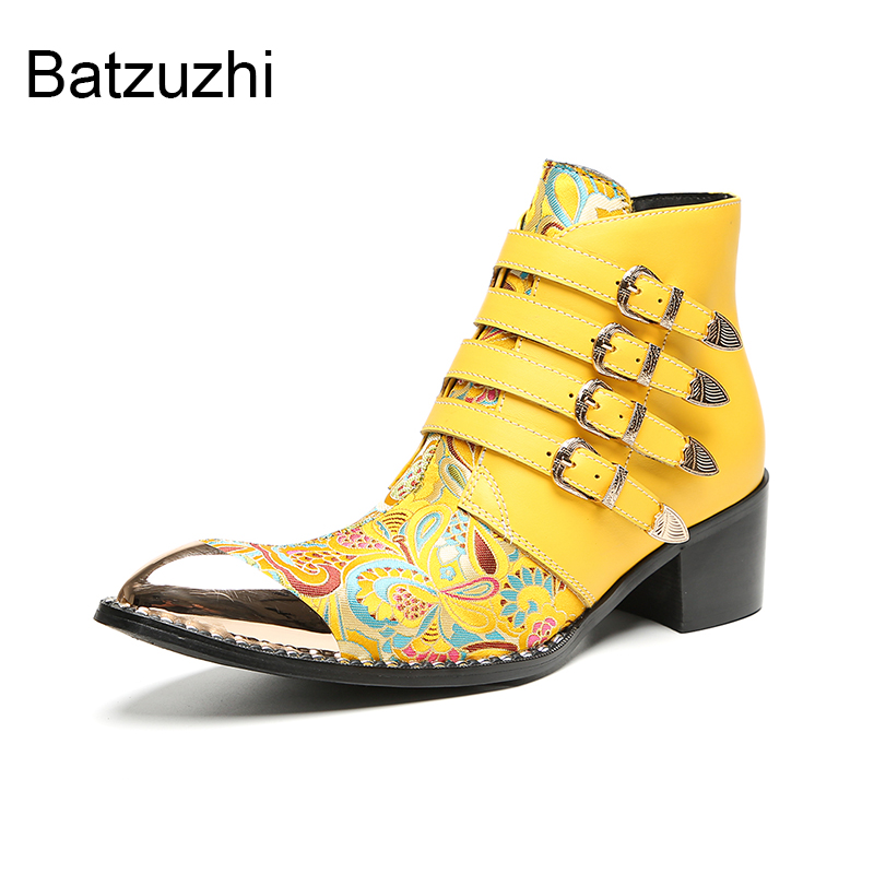 Batzuzhi 6.5cm Heels Fashion Y - Men'S Fashion For Wedding review and price