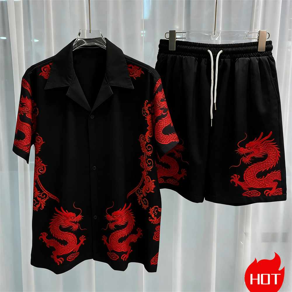 Digital Printed men's Set Fash - Men'S Fashion Y2K review and price