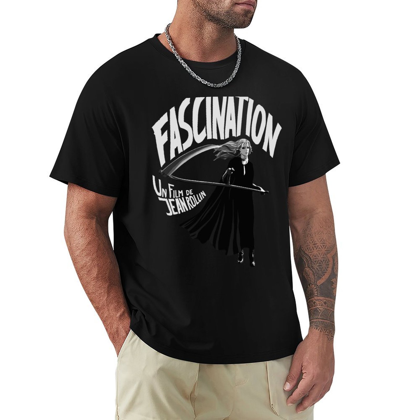 Fascination Jean Rollin T-Shir - Jeans Shirt Fashion For Men review and price
