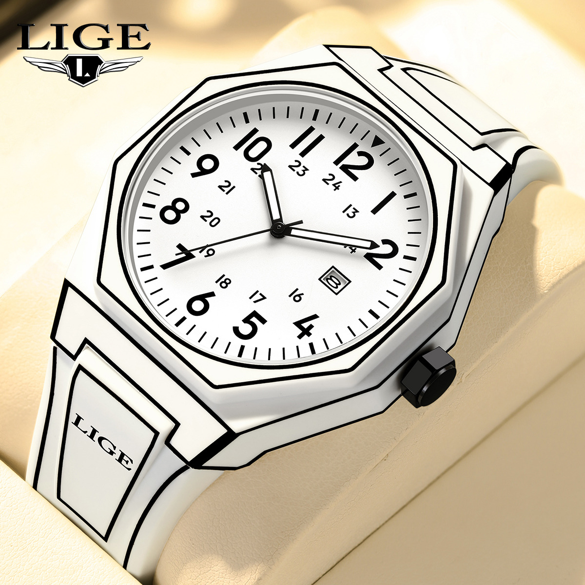 LIGE New Men Watch Military Me - Men'S Fashion Box review and price