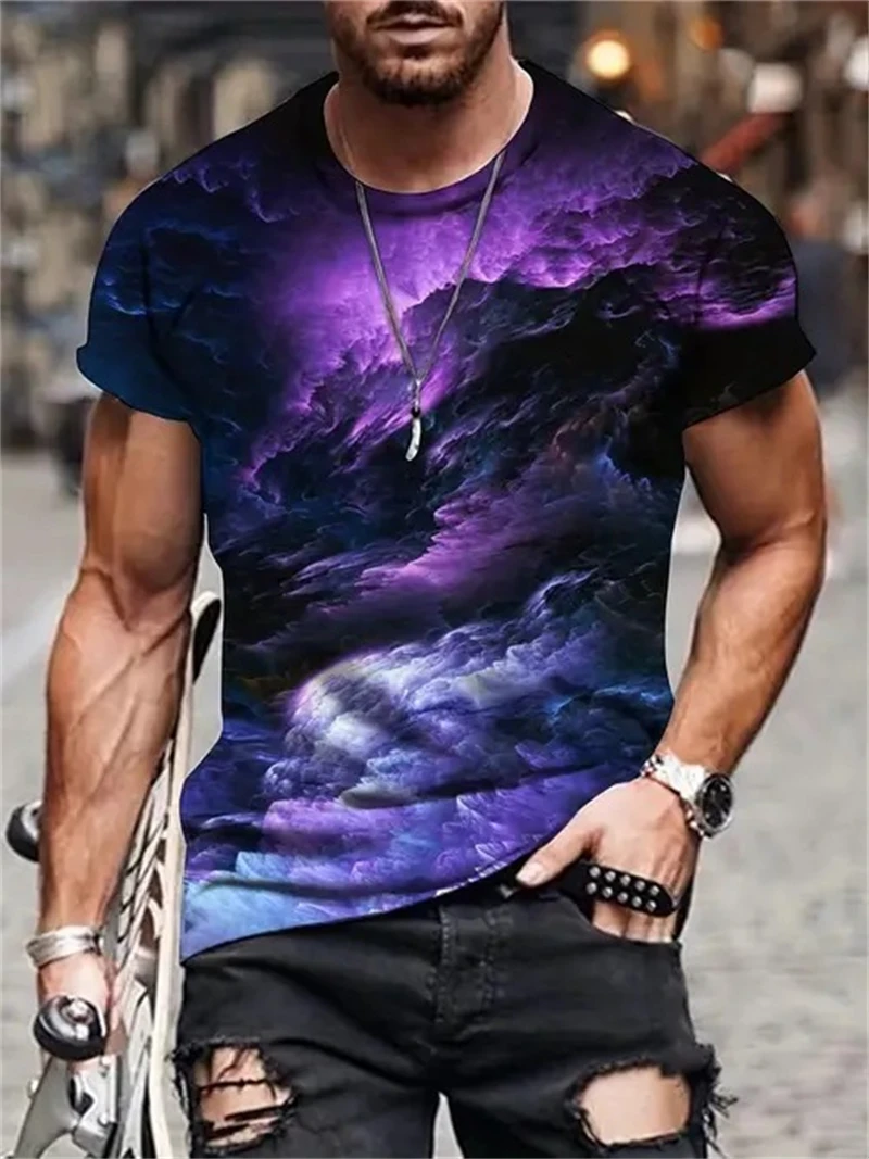 Men's Purple Galaxy Nebula Pri - Men'S Fashion Night Out review and price