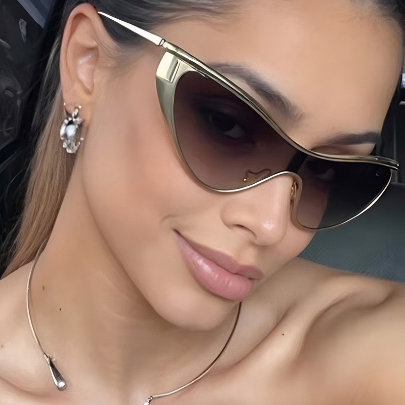 Rimless Y2K Style Sunglasses R - Men'S Fashion Y2K review and price