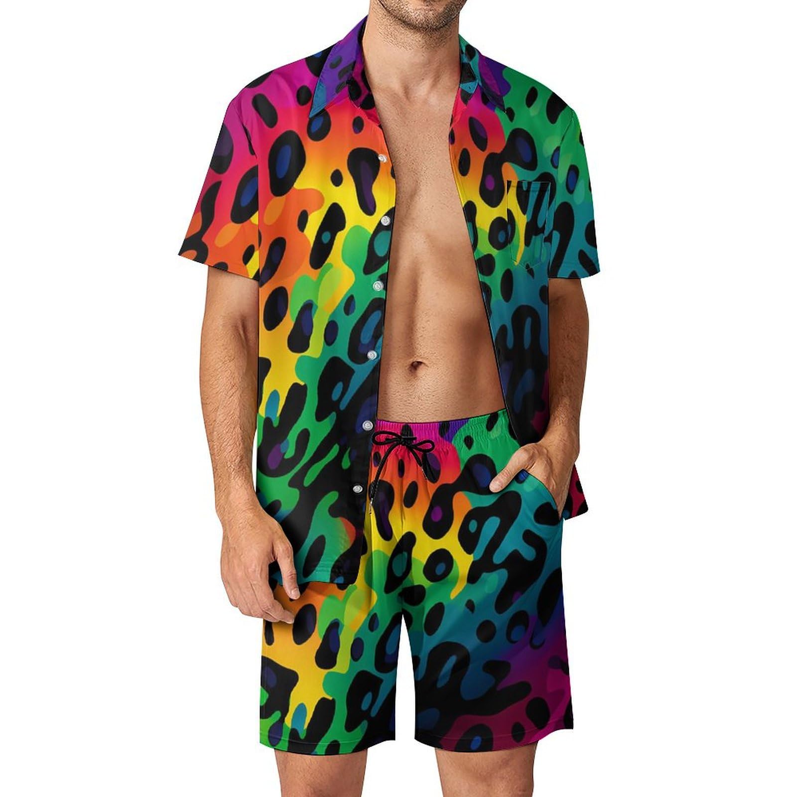 Summer Irregular Geometric 3D  - Mens Fashion Trend review and price