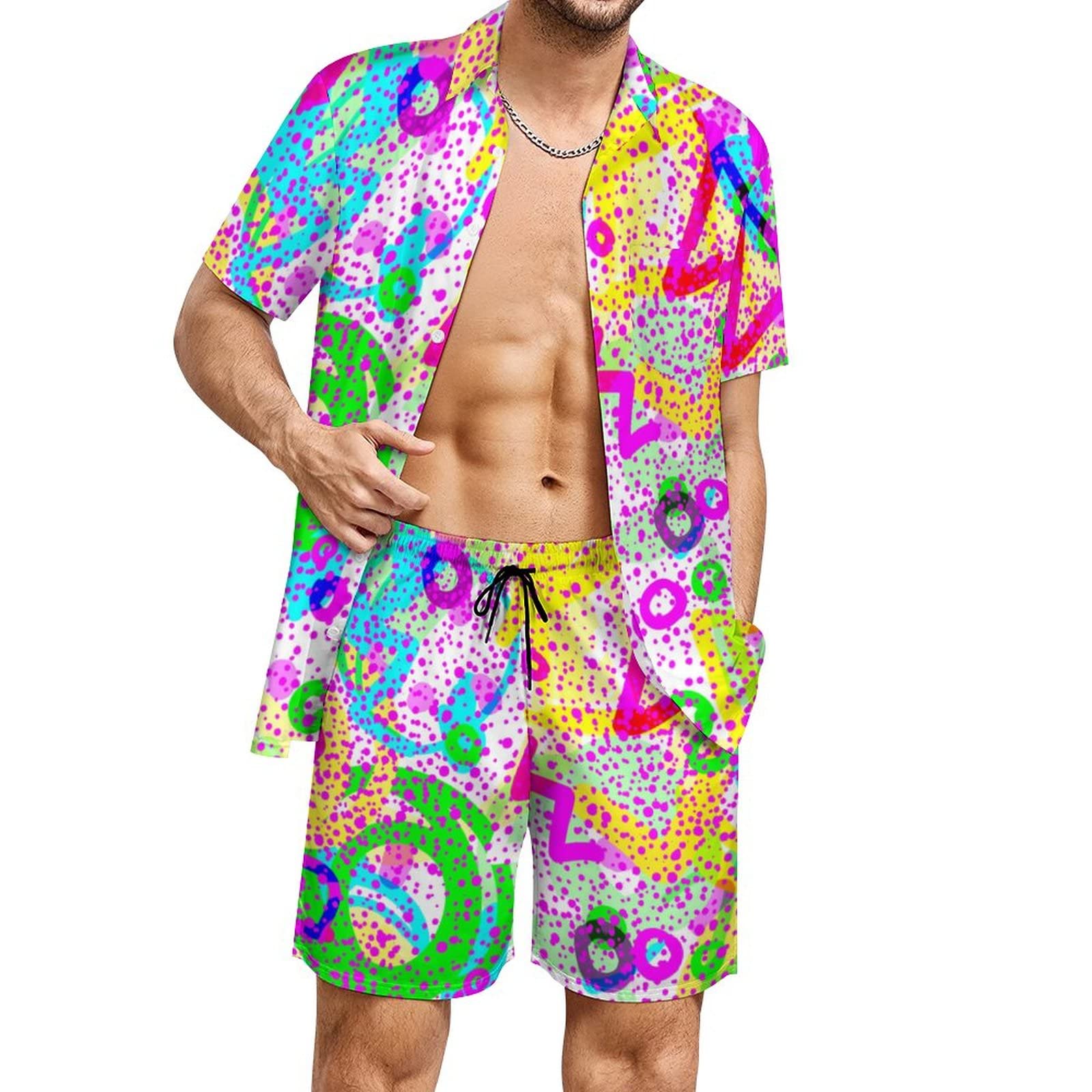 Summer Irregular Geometric 3D  - Mens Fashion Trend review and price