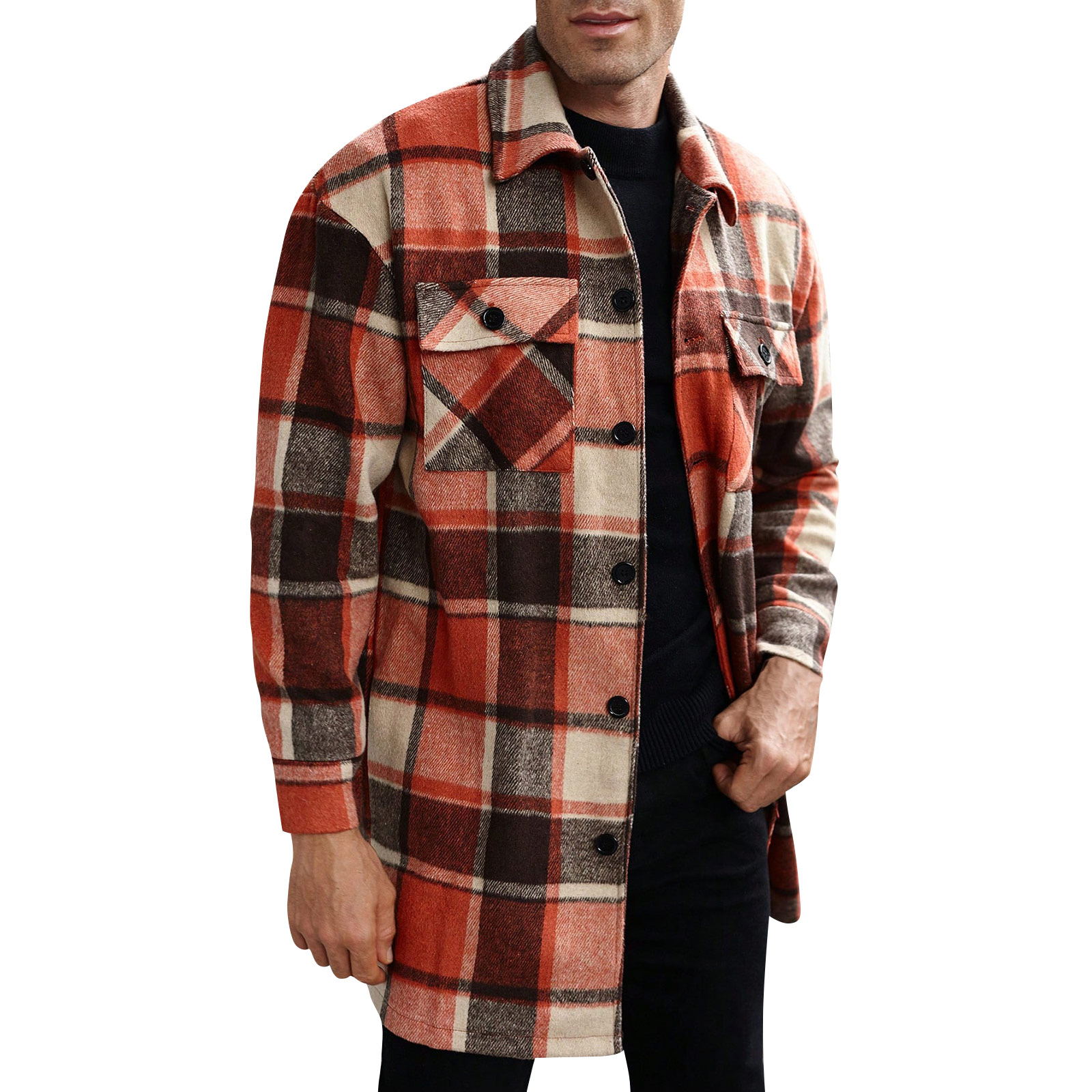 Double Pocket Trench Coat Men' - Men'S Fashion X review and price