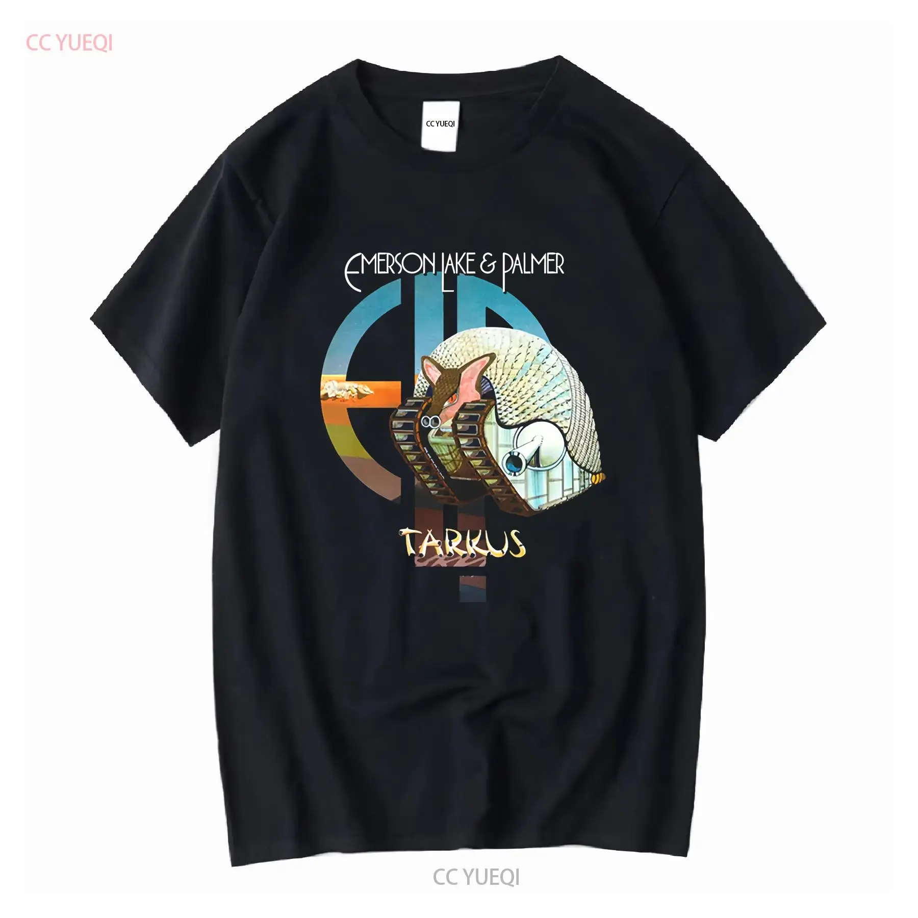 Tarkus ELP Emerson Lake and Pa - Mens Fashion Black Shirt review and price