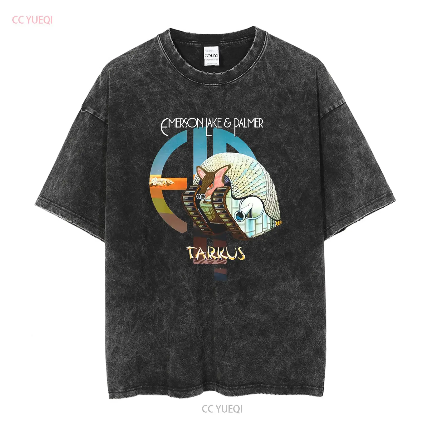 Tarkus ELP Emerson Lake and Pa - Mens Fashion Black Shirt review and price