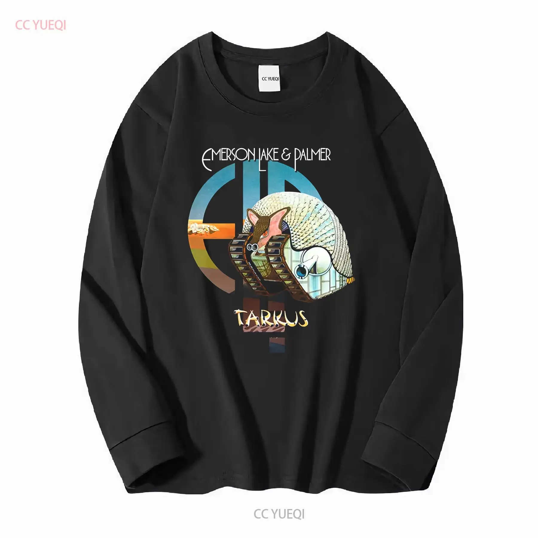 Tarkus ELP Emerson Lake and Pa - Mens Fashion Black Shirt review and price