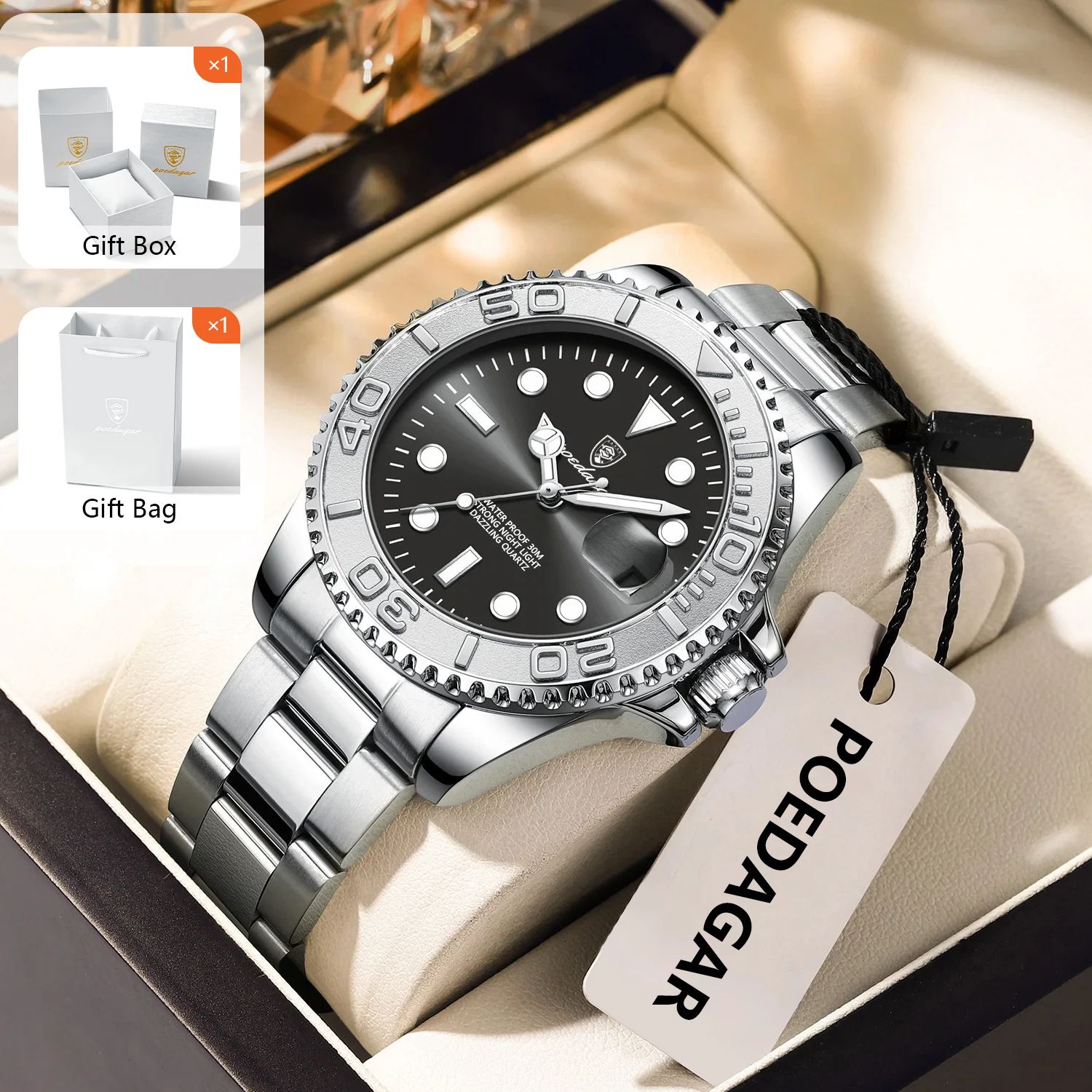 POEDAGAR Trendy Sport Man Watc - Men'S Fashion Box review and price