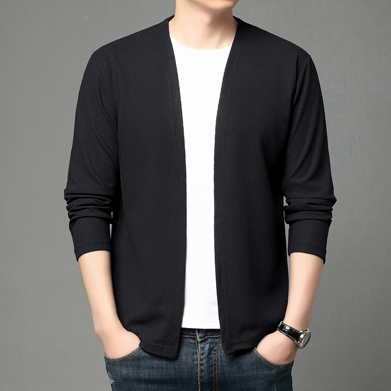 Spring and Summer Solid Color  - Men'S Fashion Zip Sweater review and price