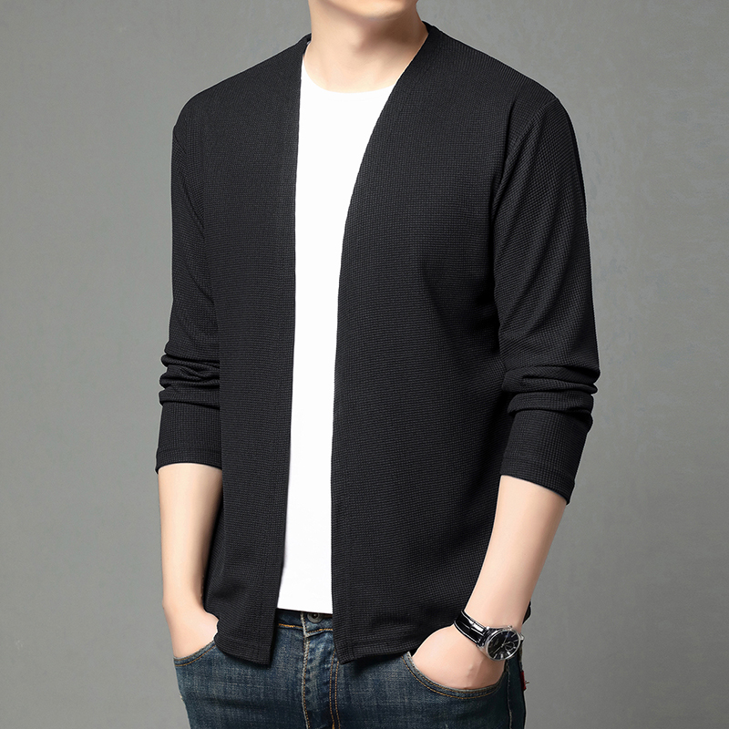 Spring and Summer Solid Color  - Men'S Fashion Zip Sweater review and price