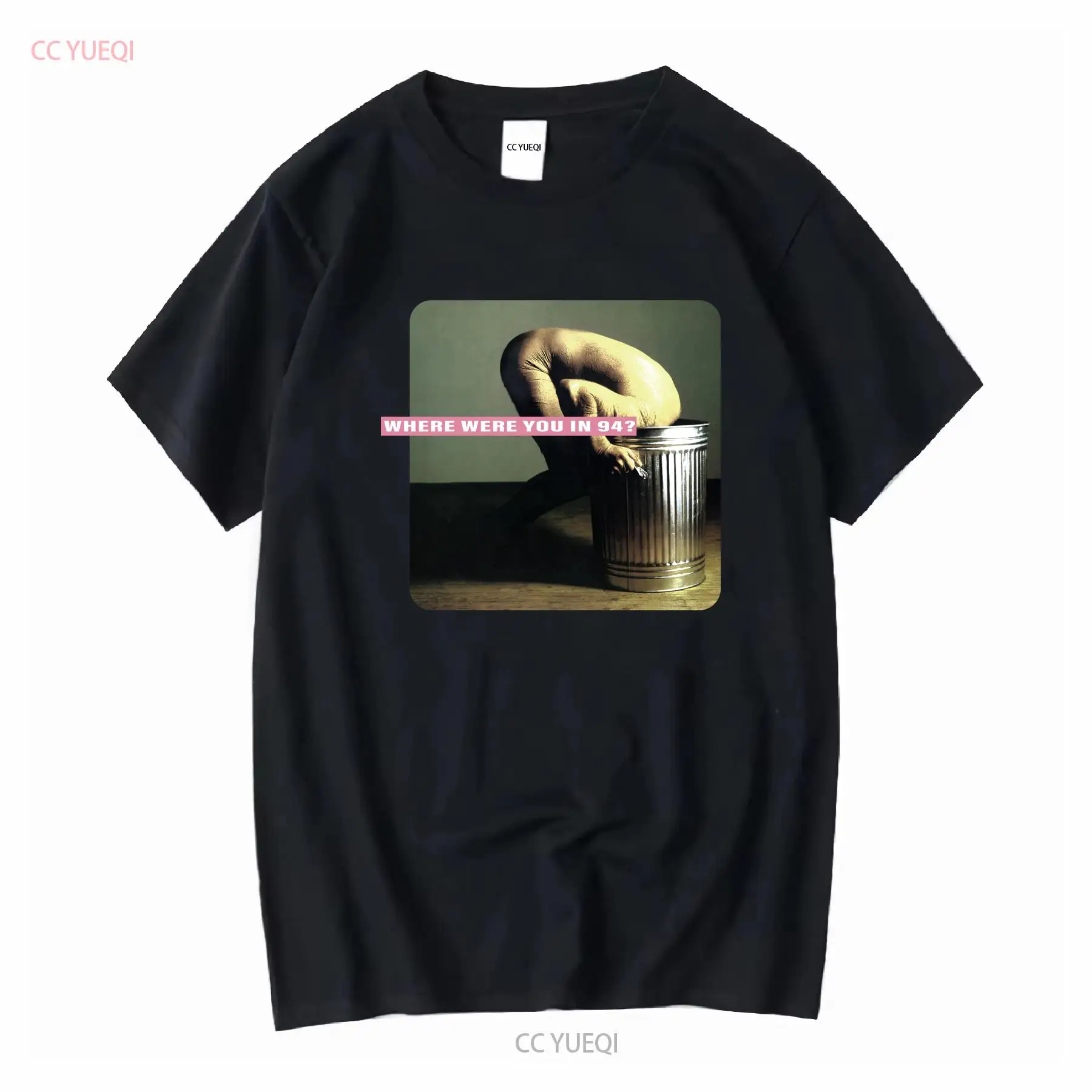 Vtg Therapy Band Troublegum He - Mens Fashion Black Shirt review and price