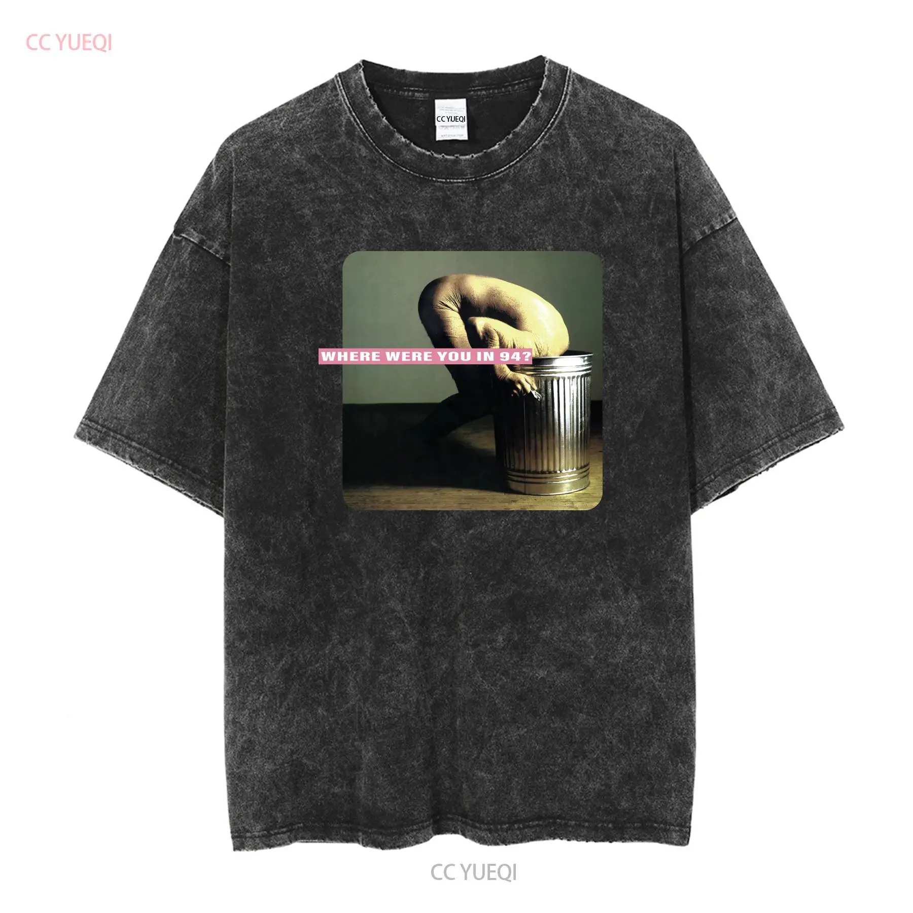 Vtg Therapy Band Troublegum He - Mens Fashion Black Shirt review and price