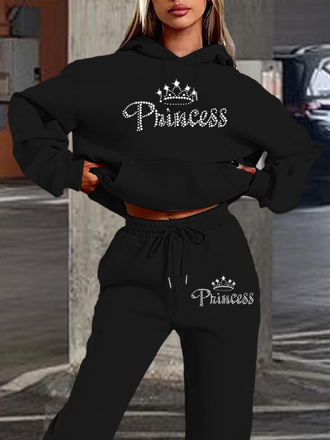 Women 2026 New 2Pcs Hoodie & S - Track Suit Men review and price