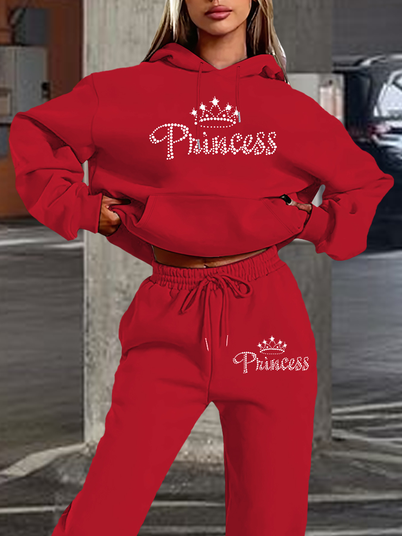 Women 2026 New 2Pcs Hoodie & S - Track Suit Men review and price