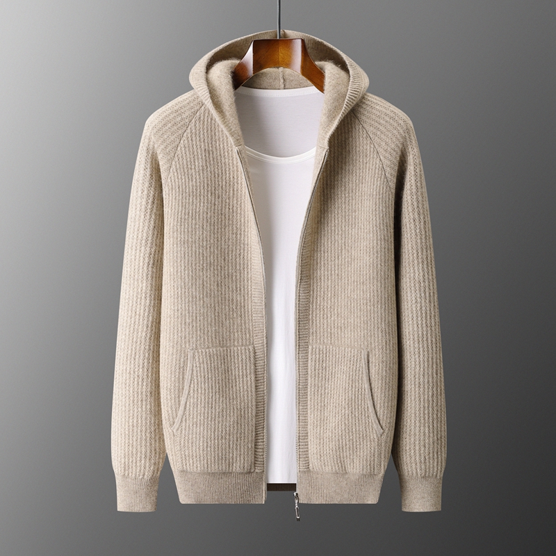 New Men's Thick Zipper Hoodie  - Men'S Fashion Zip Sweater review and price