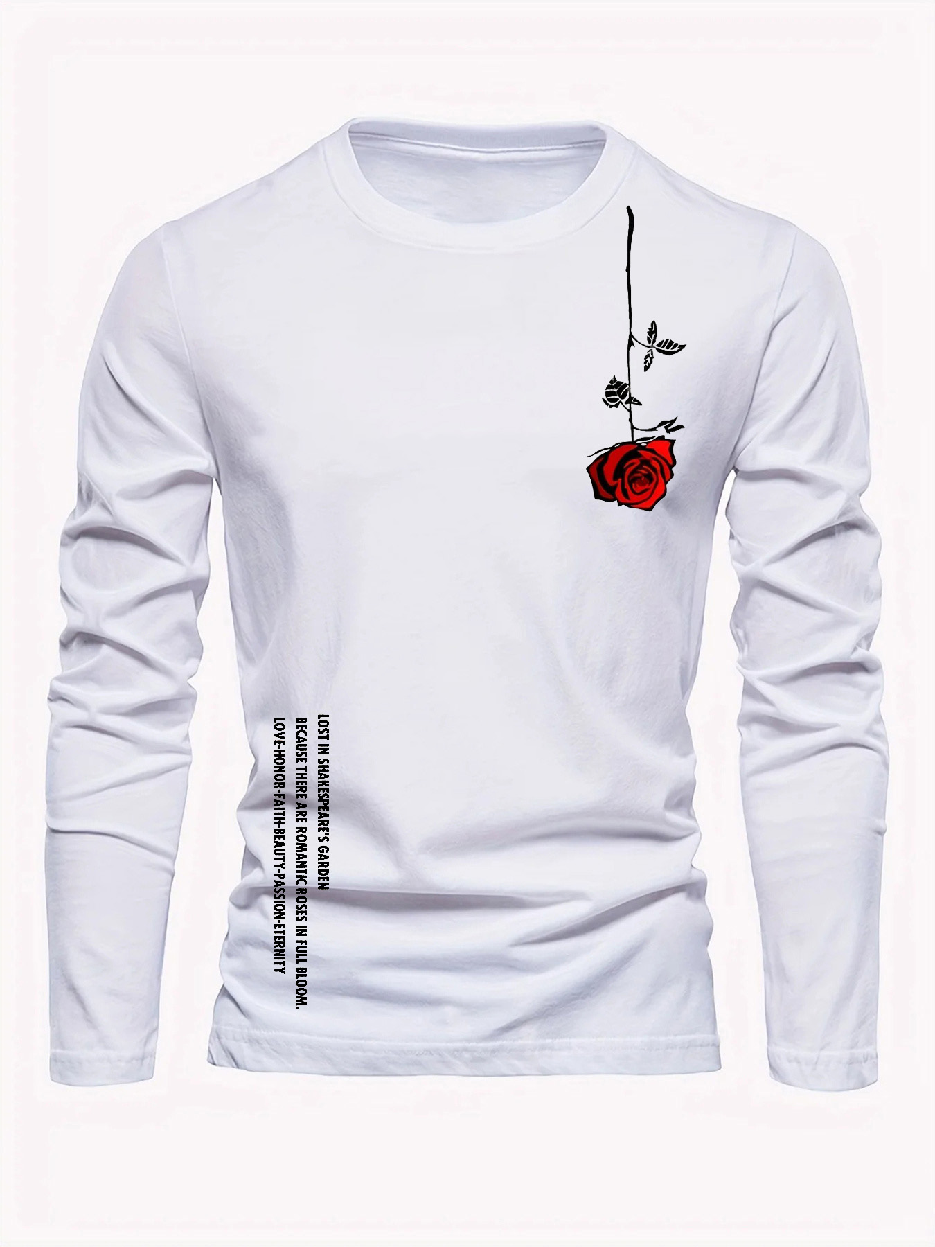 100% pure cotton men's long sl - Men'S Fashion T Shirts review and price