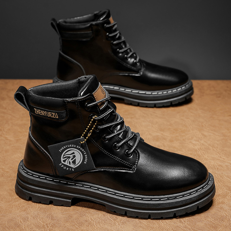 Fashion Men's High‑Top Boots,  - Men'S Fashion Hiking Boots review and price