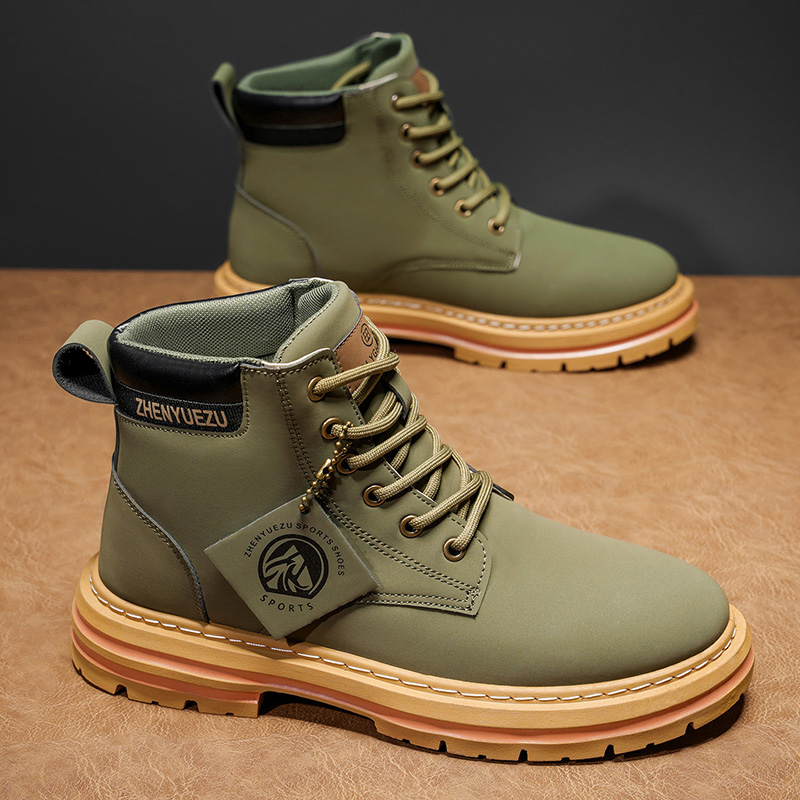 Fashion Men's High‑Top Boots,  - Men'S Fashion Hiking Boots review and price