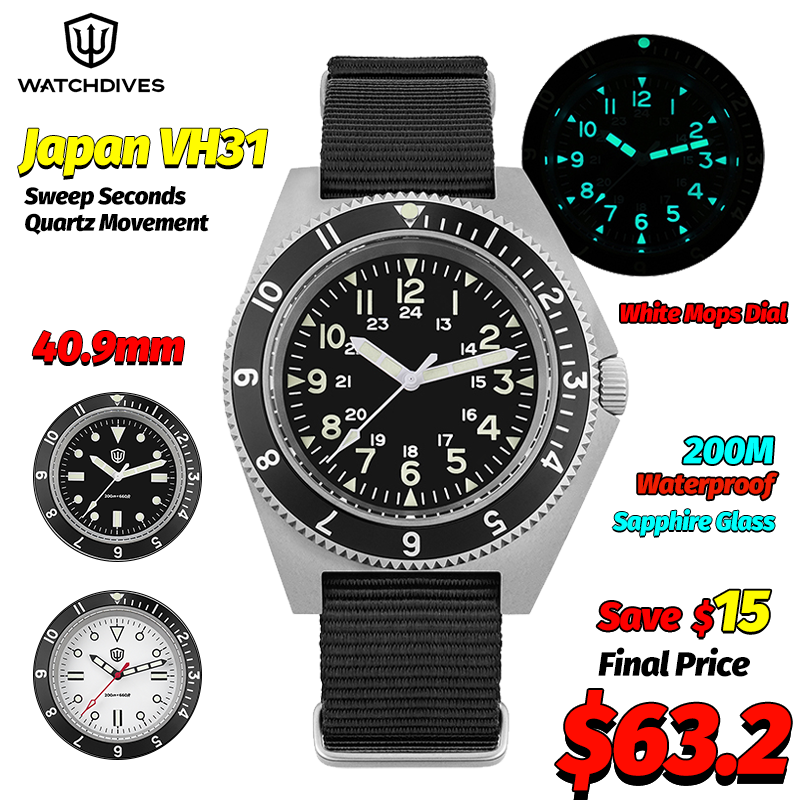 Watchdives WD1972 Quartz Watch - Men'S Fashion Box review and price