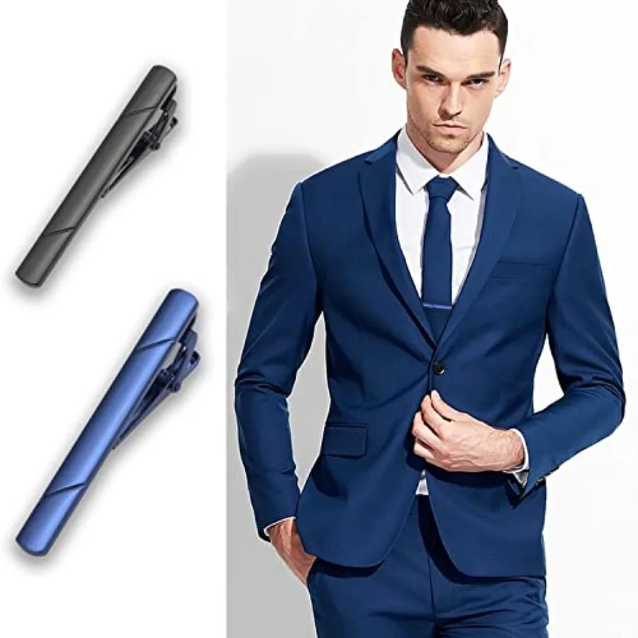 4Pcs Tie Clips For Men Tie Bar - Men'S Fashion Box review and price