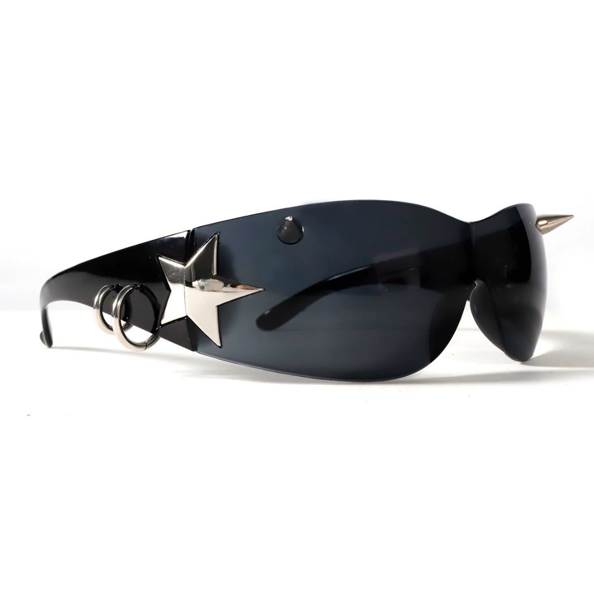 Rivet Punk Metal Star Frame Gl - Men'S Fashion Y2K review and price