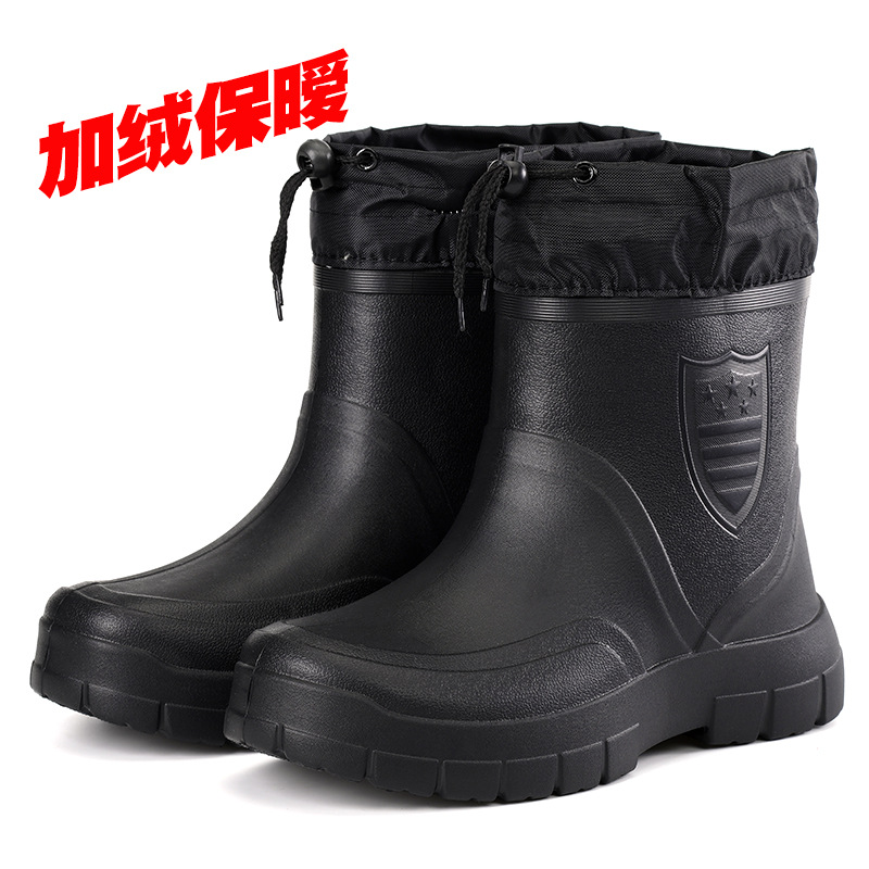 Versatile Men's Rain Boots Wat - Men'S Fashion Hiking Boots review and price