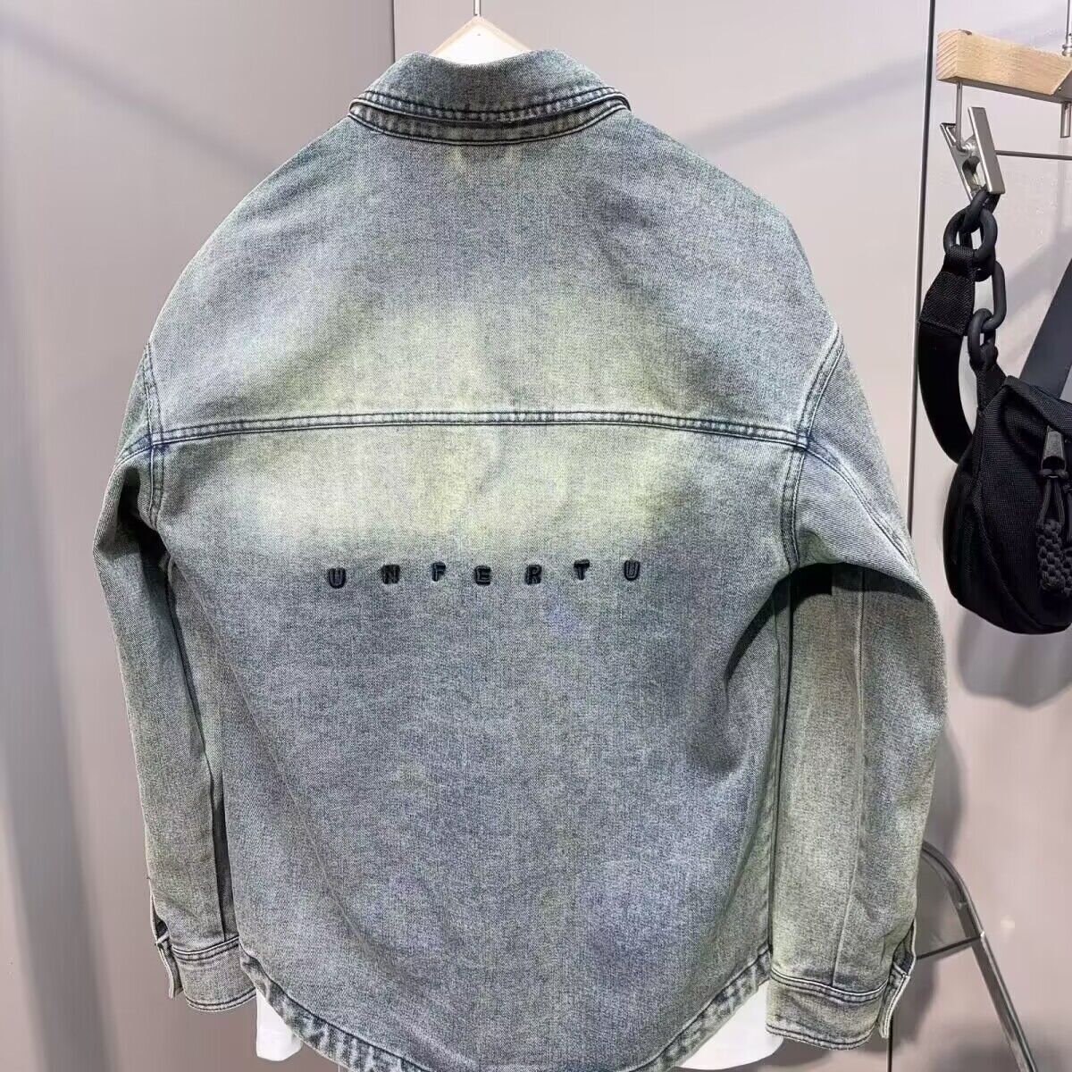 Vintage Clean fit Spring Autum - Jeans Shirt Fashion For Men review and price