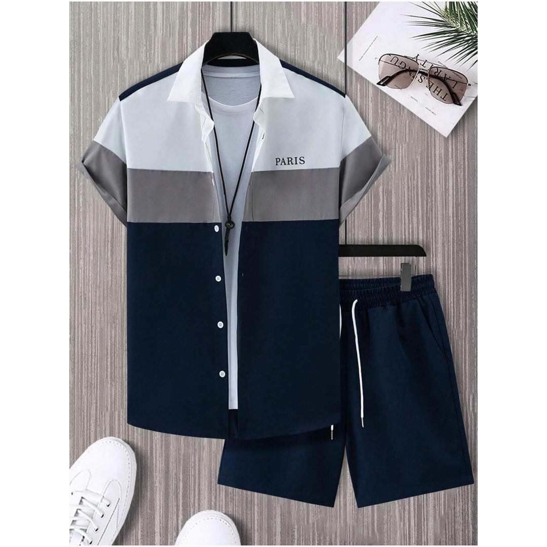 Men's Fashion Suit Blue And Wh - Mens Fashion Trend review and price